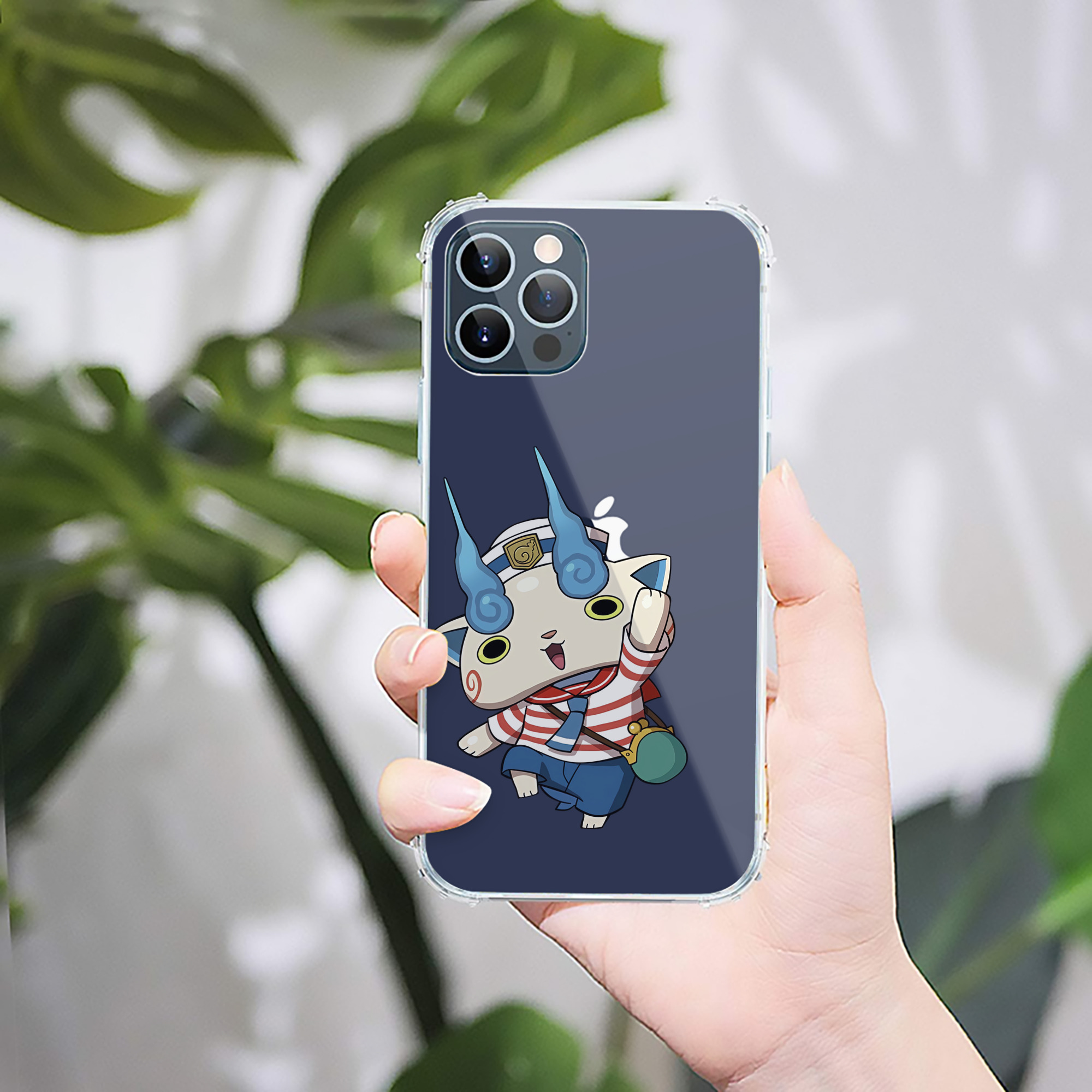 （画像用） 妖怪ウォッチ Yo-kai Watch 【iPhone 12シリーズ対応】透明スマホケース（クリアソフトケース）